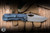 McNees Knives Little Dixon Folding Knife Blue Atomic Stonewash Titanium 3.25" MagnaCut Drop Point