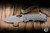 McNees Knives Little Dixon Folding Knife Atomic Stonewash Rock Titanium 3.25" MagnaCut Drop Point