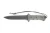 Chris Reeves Green Beret Fighter Fixed Blade Knife Black Canvas Micarta 6" MagnaCut Spearpoint Black