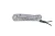 Left Hand-Chris Reeve Knives Large Inkosi Cross Hatch Folding Knife Sandblasted Titanium 3.6" MagnaCut Insingo LIN-1155-001