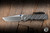 Chris Reeve Knives Large Inkosi Cross Hatch Folding Knife Sandblasted Titanium 3.6" MagnaCut Tanto LIN-1156-001