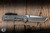 Chris Reeve Knives Large Inkosi Cross Hatch Folding Knife Sandblasted Titanium 3.6" MagnaCut Tanto LIN-1156-001