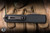 Preowned-Microtech Ultratech ZBP Gen III OTF Automatic Knife DLC Shadow 3.5" M390 Dagger Black 1122-1DLCTSH