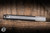 Preowned-Kizer Knives Trestle Halloween Limited Edition Folding Knife Titanium/Ghosts Carbon Fiber Inlay 2.89" 14C28N Clip Point Satin