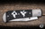 Preowned-Kizer Knives Trestle Halloween Limited Edition Folding Knife Titanium/Ghosts Carbon Fiber Inlay 2.89" 14C28N Clip Point Satin