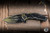 Preowned-Heretic Medusa Manual Folding Knife Aluminum 3" MagnaCut Tanto OD Green Cel Shade