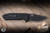 Preowned-Protech Les George SBR Short Bladed Rockeye Auto Folding Knife Aluminum 2.5" S35VN Drop Point Black DLC