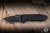 Preowned-Protech Les George SBR Short Bladed Rockeye Auto Folding Knife Aluminum 2.5" S35VN Drop Point Black DLC