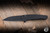 Preowned-ProTech Malibu Manual Flipper Knife Aluminum 3.25" 20CV Reverse Tanto Black DLC