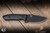 Preowned-Protech Les George SBR Short Bladed Rockeye Fixed Blade Knife G10 2.6" S35VN Drop Point Black DLC