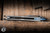 Koenig Knives Mini Arius Flipper Knife Patterned Titanium 3" M390 Drop Point Burnished Polished Flats