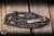 Microtech/Marfione Select "Stitch" Manual Ram-Lok Folding Knife Livewire Carbon Fiber/Bronze Ti Accent  3.75" Baker Forge Copper Mai Elite Damascus