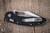 Microtech M-Stitch Ram-LOK Folding Knife Black Frag Aluminum 3.25" M390 Wharncliffe Stonewash 169MRL-10FR
