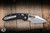 Microtech M-Stitch Ram-LOK Folding Knife Black Frag Aluminum 3.25" M390 Wharncliffe Stonewash 169MRL-10FR