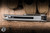 Auxiliary Manufacturing Deadhead Folding Pocket Knife Micro Milled Titanium 2.8" M390 Bowie