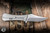 Auxiliary Manufacturing Coffin XL Folding Pocket Knife Micro Milled Titanium 4" M390 Bowie Stonewash