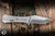 Auxiliary Manufacturing Coffin XL Folding Knife Micro Milled Titanium 4" M390 Tanto Stonewash