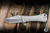 Auxiliary Manufacturing Coffin Slip Joint Pocket Knife Micro Milled Titanium 2.8" M390 Tanto Stonewash