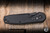 Preowned-Spartan Blades Zelos Automatic Folding Knife Aluminum 3.25" S45VN Drop Point Black