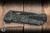 Preowned-Buck/Hawk Knives Collab Marksman Folding Knife Toxic Green Camo Carbon 3.5″ S35VN Drop Point Black Cerakote 