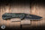 Preowned-Buck/Hawk Knives Collab Marksman Folding Knife Toxic Green Camo Carbon 3.5″ S35VN Drop Point Black Cerakote 