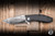 Preowned-Zero Tolerance Hinderer 0562CF Folding Knife Black Carbon Fiber/Stonewash Titanium 3.5" 20CV Drop Point Satin 