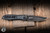 Preowned-Zero Tolerance ZT0640WBW Emerson Folding Knife Machined Titanium/Black/White Carbon Fiber 3.75" 20CV Clip Point Black Stonewash