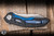 Preowned-Zero Tolerance 0762 TDS Folding Knife Black Carbon Fiber 3.4" 20CV Reverse Tanto Satin