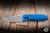 ProTech Vero Designs Synapse 2 Automatic Folding Knife Blue Aluminum 3.5" MagnaMax Spear Point Stonewash VERO2101-BLUE-MM