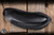 Preowned-Fox Knives Slim DragoTac "Piemontes" Folding Knife Black Polymer 3.15" N690Co Reverse Tanto Satin