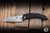 Preowned-Fox Knives Slim DragoTac "Piemontes" Folding Knife Black Polymer 3.15" N690Co Reverse Tanto Satin