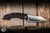 Preowned-Fox Knives Slim DragoTac "Piemontes" Folding Knife Black Polymer 3.15" N690Co Reverse Tanto Satin
