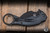 Preowned-Fox Knives Blackbird Folding Knife G10 2.56" N690Co Hawksbill Black