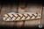 Preowned-Great Eastern Cutlery Farm & Field Tractor Knife Traction Jigged Muslin Micarta 3.75" 1095 Drop Point Satin