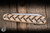 Preowned-Great Eastern Cutlery Farm & Field Tractor Knife Traction Jigged Muslin Micarta 3.75" 1095 Drop Point Satin