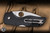 Spyderco Lil' Native Folding Knife Black Polymer 2.4" BD1N Drop Point Serrated Satin C230SBK