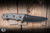 Preowned-Protech Spindrift  Elishewitz Fixed Blade Knife Black/White G10 5.25" 154CM Drop Point Black