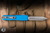 Microtech UTX-70 Gen IV OTF Blue Aluminum 2.5" M390 Apocalyptic 12494-10APBL