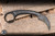 Preowned-Bastinelli Knives/Doug Marcaida "Pika" Fixed Blade Knife 1.5" Karambit Black PVD