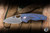 TRM Three Rivers Manufacturing Holier NERD Folding Knife Blue Hawaiian Camo Carbon 2.2" Magnacut Stonewash