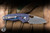 TRM Three Rivers Manufacturing Holier NERD Folding Knife Blue Hawaiian Camo Carbon 2.2" Magnacut Stonewash