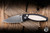 Three Rivers Manufacturing TRM Pit Bull Automatic Folding Knife Aluminum/Ivory Micarta Inlay 3" MagnaCut Drop Point Stonewash