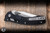 Microtech Amphibian Mini Ram-LOK Folding Knife Black Frag Aluminum 3.25” M390 Stonewash 137MRL-10FR