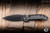 Microtech Marfione Select LUDT Gen III Automatic Folding Knife Titanium/Carbon Fiber Inlay 3.4" M390 Clip Point DLC Stonewash 1135-1DLCTMS1