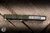 Guardian Tactical Apex OTF Knife OD Green Aluminum, Carbon Fiber Inlay 3.4" MagnaMax Drop Point Serrated Stonewash