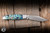 Jack Wolf Knives Stockman Slip Joint Folding Knife Abalone 3.13" 14C28N Clip Point Satin