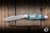 Jack Wolf Knives Stockman Slip Joint Folding Knife Abalone 3.13" 14C28N Clip Point Satin