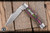 Jack Wolf Knives Stockman Slip Joint Folding Knife Watermelon Sugar Camo Carbon 3.13" 14C28N Clip Point Satin