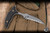 Microtech Marfione Select Bee Push Dagger Black Carbon Fiber/Bronze Ti Accents 2.5" Apocalyptic 218-12APMS4