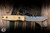 Blackside Customs Plan B Covert Fixed Blade Knife Brass 3.25" 154CPM Tanto Ghost Beskar